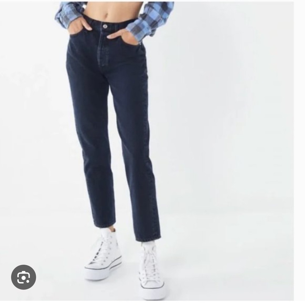 Agolde Premium Blue Denim High Rise Jeans Size 24 EUC